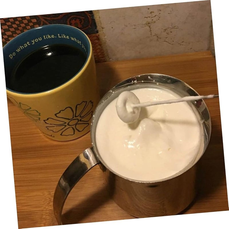 Healifty Stainless Steel Electric Milk Frother Handheld Mixer For Coffee Eggs Butter - Image 2
